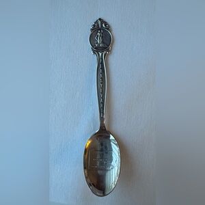 Sterling Silver 925 Spoon Pennsylvania Souvenir Spoon Norway Collectible